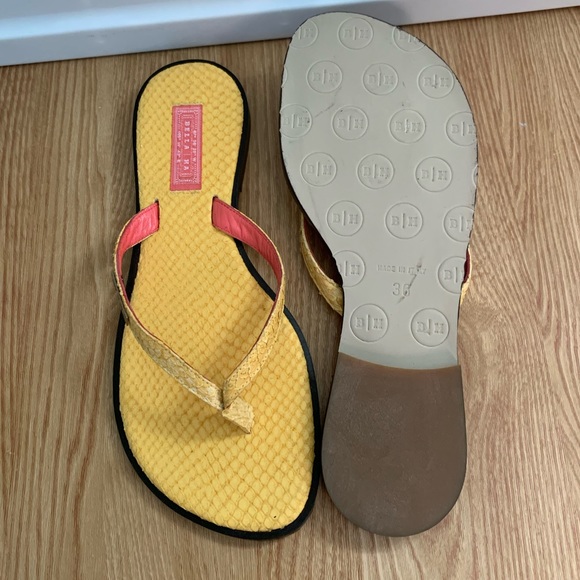 Bella Ha Italian Leather Sandal size 36 - Picture 3 of 3